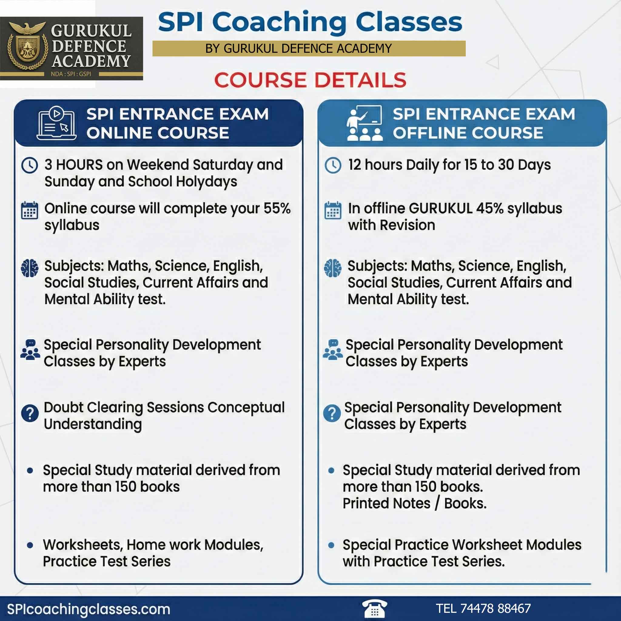 SPI course Details