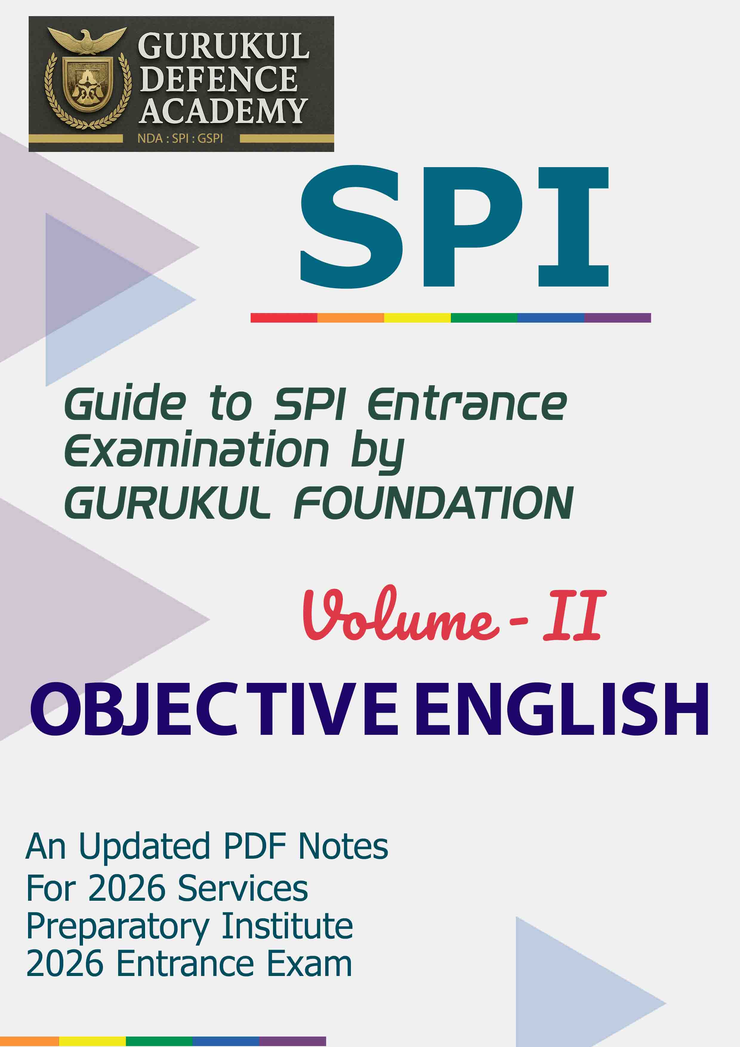 SPI volume 2 objective English